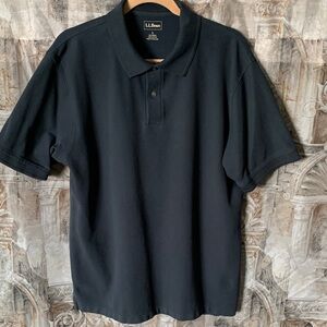 L.L. Bean Men's Navy Polo Shirt
